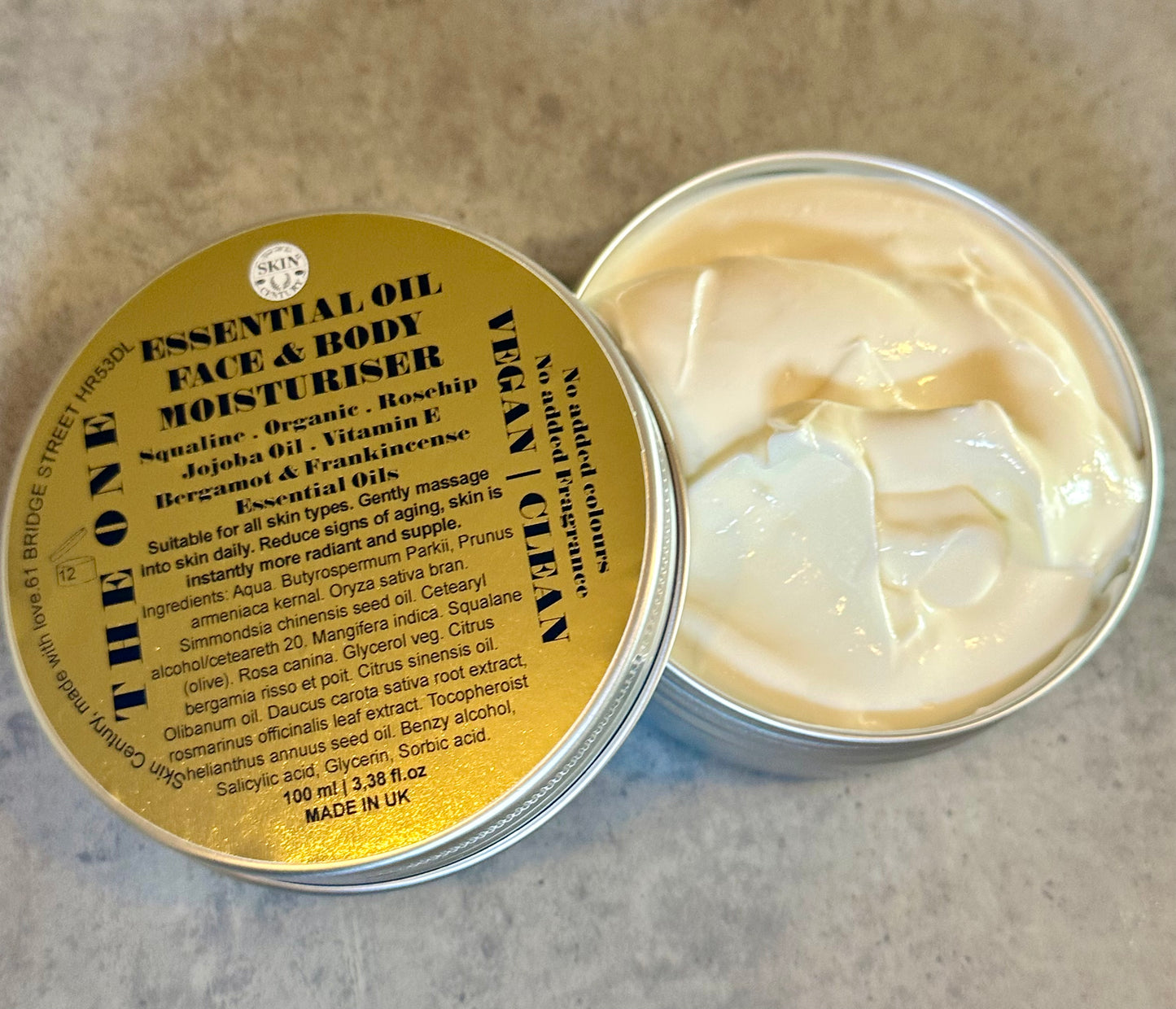 The One Face & Body Moisturiser