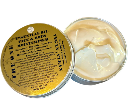 The One – Face & Body Organic Moisturiser | Squalane, Rosehip & Jojoba