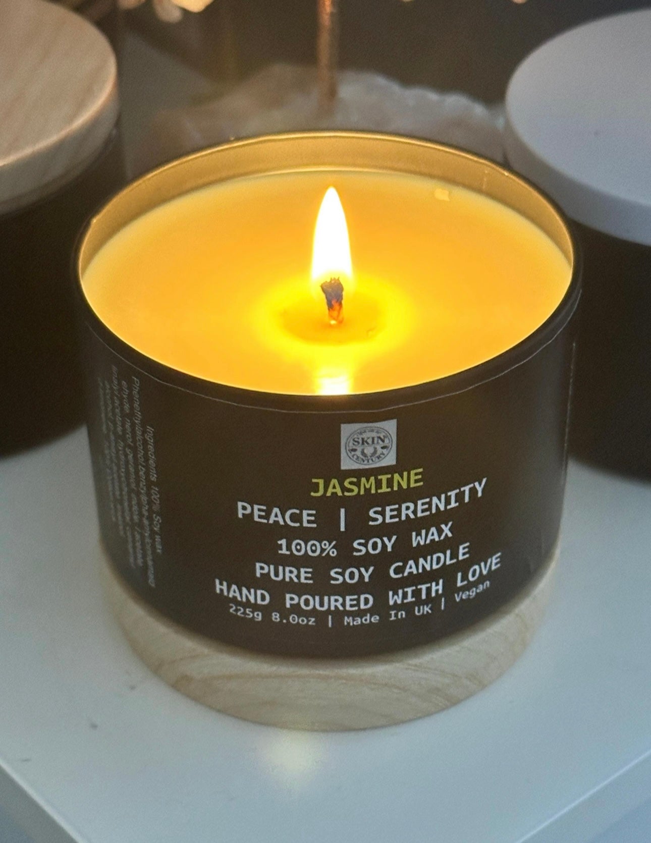 Jasmine Soy Candle – 8oz