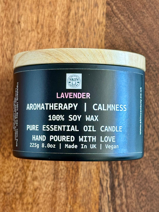 Complete Comfort & Calm Bundle.  Set includes Stress Relief Word Search book, Lavender/Unscented Soy Candle, Candle Care Card & Vanilla Body Butter Moisturiser.