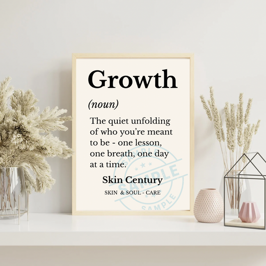 Minimalist Wall Art Bundle – Grace • Patience • Growth | Printable Digital Download | A4 A3 Posters