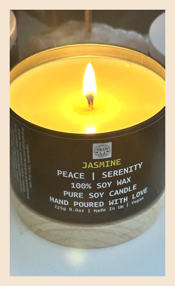 Jasmine Soy Candle – 8oz